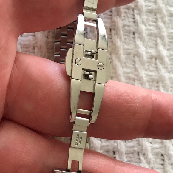 Accutron Natural Diamond and Pink Mother-of-Pearl Watch - Picture 10 of 15